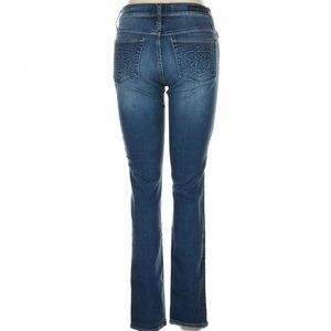 Rock & Republic Indigo Denim with Gold Stitching Size 6